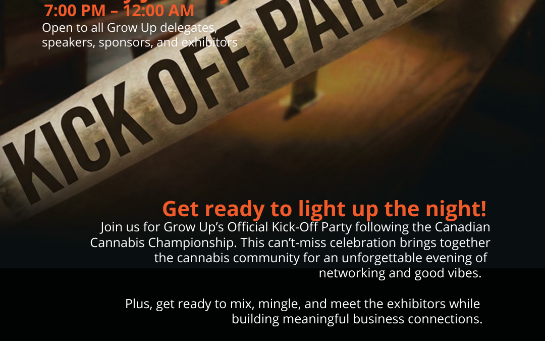 Grow Up 2026 — Official Parties