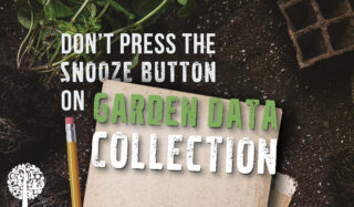 Don't press the snooze button on garden data collection.