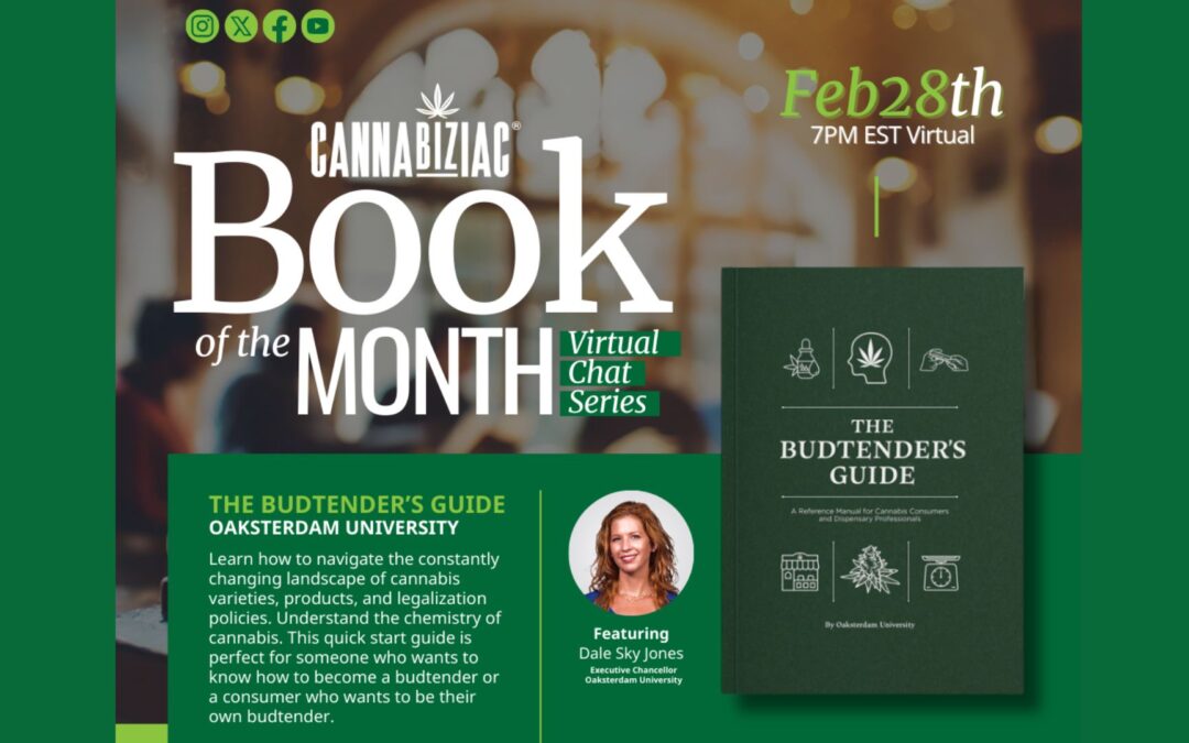 Budtender’s Guide: Cannabiziac Book of the Month