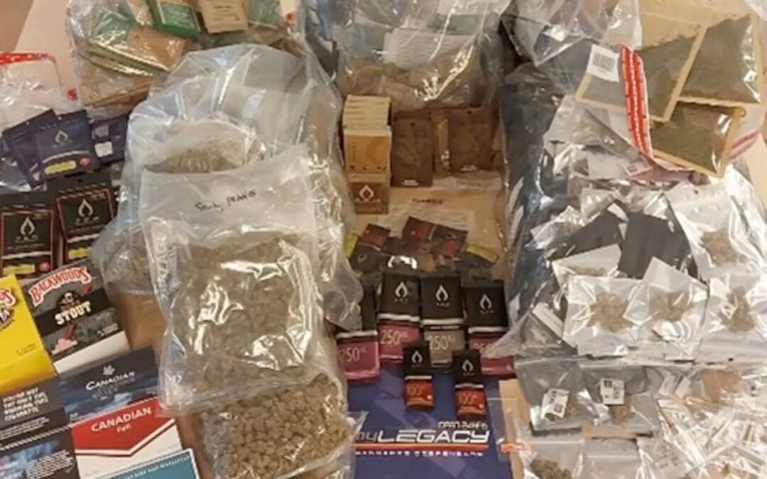 Kingston Police raid unlicensed cannabis store for second time in a week