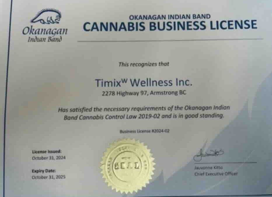 Kahnawà:ke Cannabis Control Board issues first micro cannabis production licence 
