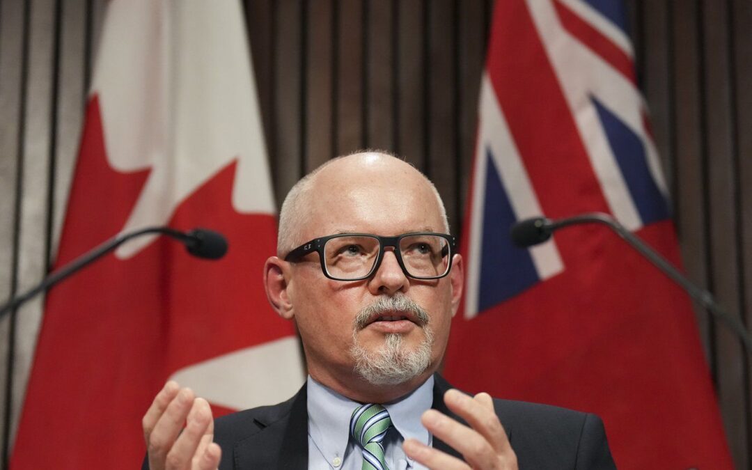 Ontario’s top doctor calling for restrictions on legal substances, decriminalization