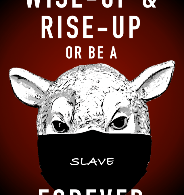 Wise-up and Rise-up [or be a slave forever]