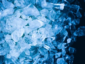 FILE - MDMA, the main ingredient in ecstasy pills, in its pure form.